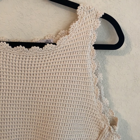 Dex Crochet Sweater Tank - Picture 2 of 3